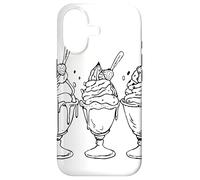 Carcasa para iPhone 17 Sundaes de Helado Sorbete