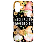 Carcasa para iPhone 17 Sunflower GNOME For Summer Women Who Freaking Love Gnomes