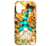 Carcasa para iPhone 17 Sunflower Pattern Autumn GNOME For Women Pumpkin Fall Yall