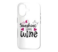 Carcasa para iPhone 17 Sunshine & Wine Book Club Merch,Read Between The Wines Women