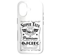 Carcasa para iPhone 17 Super Tata Polska Koszulka Prezent dla Taty Polish Dad