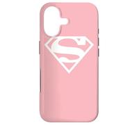 Carcasa para iPhone 17 Supergirl White & Pink Shield