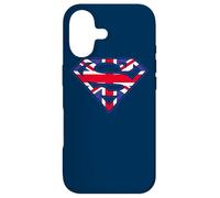 Carcasa para iPhone 17 Superman Great Britian Shield