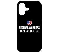 Carcasa para iPhone 17 Support Federal Workers Sign Federal Workers Deserve Better