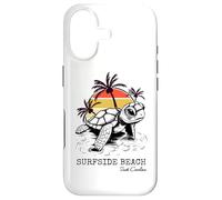 Carcasa para iPhone 17 Surfside Beach Carolina del Sur Guardar Arte de Tortuga Marina Carna