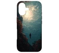 Carcasa para iPhone 17 Surrealista Ascension - Figura Flotante Cielo Luminoso diseño artístico