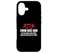 Carcasa para iPhone 17 Swim Bike Run Triathlete-¿por qué ser Bueno en un Deporte? Triatlón