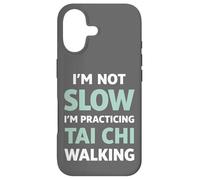 Carcasa para iPhone 17 Tai Chi Caminando No Soy Lento Humor