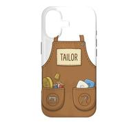 Carcasa para iPhone 17 Tailor - Delantal de Costura Divertido y Bonito Disfraz de costurera