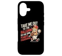 Carcasa para iPhone 17 Take Me out To Ball Juego Divertido Béisbol
