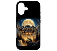 Carcasa para iPhone 17 Tarántula Gigante Luna Dark Fantasy Araña Gráfico
