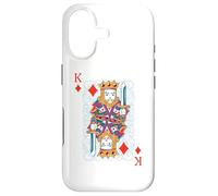 Carcasa para iPhone 17 Tarjeta de Blackjack King of Diamonds