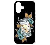 Carcasa para iPhone 17 Tarro de Cristal con Forma de Calavera de Animales