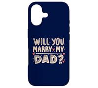 Carcasa para iPhone 17 ¿Te casarás con mi papá? Propuesta sincera, Hijo Divertido, Lindo