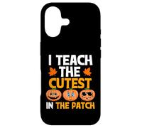 Carcasa para iPhone 17 Teacher Halloween I Teach The Cutest Pumpkins In The Patch