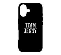 Carcasa para iPhone 17 Team Jenny Cute White Font Cheer for Jenny Show Support