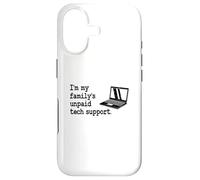 Carcasa para iPhone 17 Tech Soy el Ingeniero de Software de Soporte técnico no remunerado de mi Familia