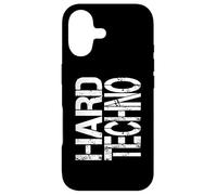 Carcasa para iPhone 17 Techno Duro. Me Encanta la música Techno. Techno Raver y