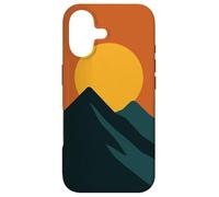 Carcasa para iPhone 17 Teléfono Minimal Mountain Sunrise