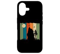 Carcasa para iPhone 17 Tema Retro de Aventura de alpinista y pájaros
