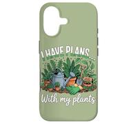 Carcasa para iPhone 17 Tengo Planes con mis Plantas Dicho Divertido Jardinero