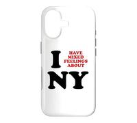Carcasa para iPhone 17 Tengo Sentimientos encontrados sobre Nueva York Funny Sarcastic