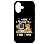 Carcasa para iPhone 17 Tengo una Hoja de cálculo para Ese Propietario de Gato Contable