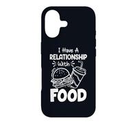 Carcasa para iPhone 17 Tengo una relación con la Comida Humor Divertido Amantes de la Comida rápida