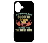 Carcasa para iPhone 17 Tenley Personalized Name Shirt Tenley First Name