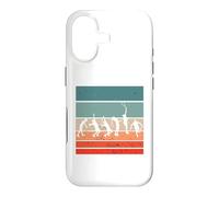 Carcasa para iPhone 17 Tennis Tennis Serve Sports Silhouettes Evolution Motion