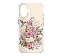 Carcasa para iPhone 17 Terapia del Habla Floral Maestro colibrí Aula ABC