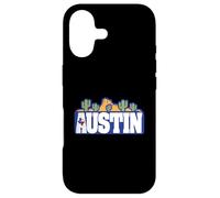 Carcasa para iPhone 17 Texas Desert Landscape Austin Travel Retro Minimalista