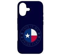 Carcasa para iPhone 17 Texas This Is My Pride Flag The Lone Star State Flag Art TX