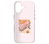 Carcasa para iPhone 17 Thankful Love Fall Thanksgiving Retro Aesthetic