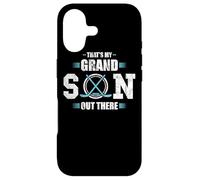 Carcasa para iPhone 17 That's My Grandson out There Ice Hockey Grandma Grandpa Gift