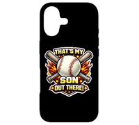 Carcasa para iPhone 17 That's My Son out There Orgulloso Baseball Dad Padre Mamá Mamá