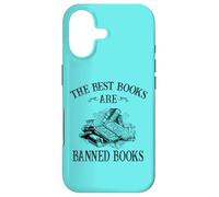 Carcasa para iPhone 17 The Best Books Are Banned Books Literature Read Lover