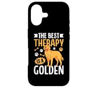Carcasa para iPhone 17 The Best Therapy Is A Golden