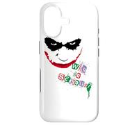 Carcasa para iPhone 17 The Dark Knight Joker Too Serious