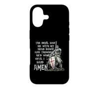 Carcasa para iPhone 17 The Devil Saw Me with My Head Down Thought He'd Won Knights