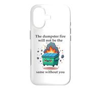 Carcasa para iPhone 17 The Dumpster Fire Will Not Be The Same Without You Coworker