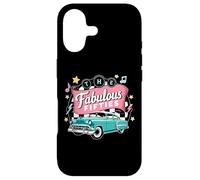 Carcasa para iPhone 17 The Fifties 1950s Car Music Checkerboard Rockabilly Sock Hop