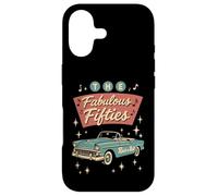 Carcasa para iPhone 17 The Fifties 1950s Car Music Checkerboard Rockabilly Sock Hop