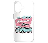Carcasa para iPhone 17 The Fifties 1950s Car Music Checkerboard Rockabilly Sock Hop