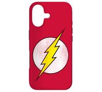 Carcasa para iPhone 17 The Flash Logo Distressed White & Yellow