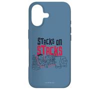 Carcasa para iPhone 17 The Flintstones Fred Barney Stacks on Stacks