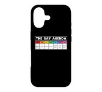 Carcasa para iPhone 17 The Gay Agenda LGBTQ Rainbow Gay LGBT Pride Month