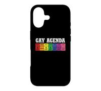 Carcasa para iPhone 17 The Gay Agenda LGBTQ Rainbow Gay LGBT Pride Month