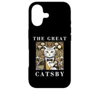 Carcasa para iPhone 17 The Great Catsby, Diseño Divertido de Gatos, Amante de los