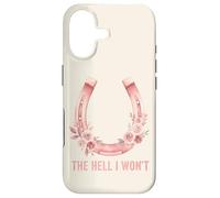 Carcasa para iPhone 17 The Hell I Won'T Floral Herradura Western Cowgirl